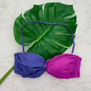 Victoria's Secret Metallic Twist Front Bikini Top